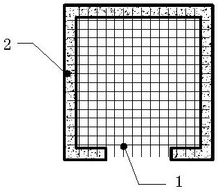 Mounting method of elevator shaft shear wall formwork