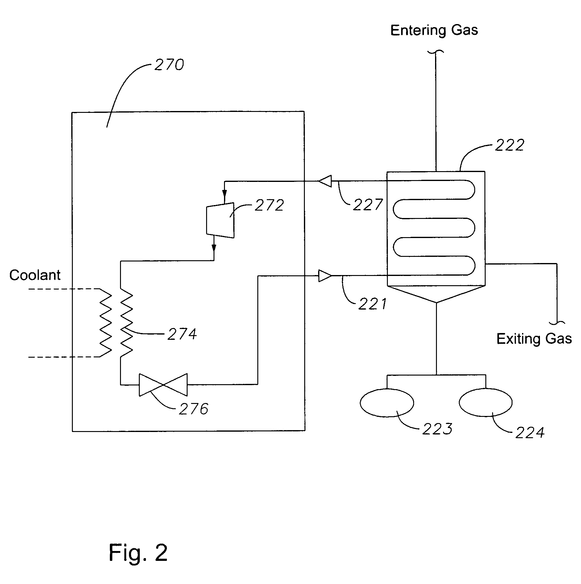 Method and apparatus for self-contained anesthetic gas reclamation