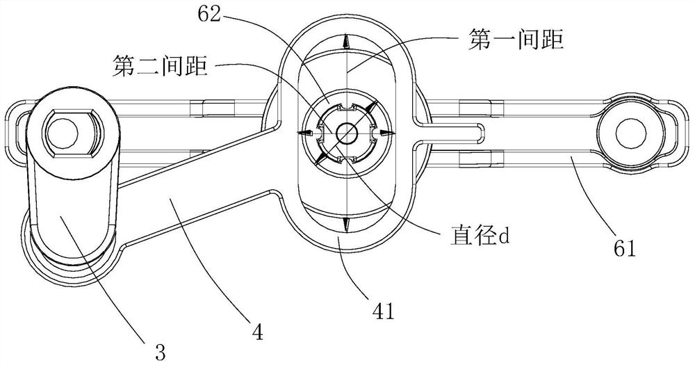 Clothes shaking device for clothes care equipment