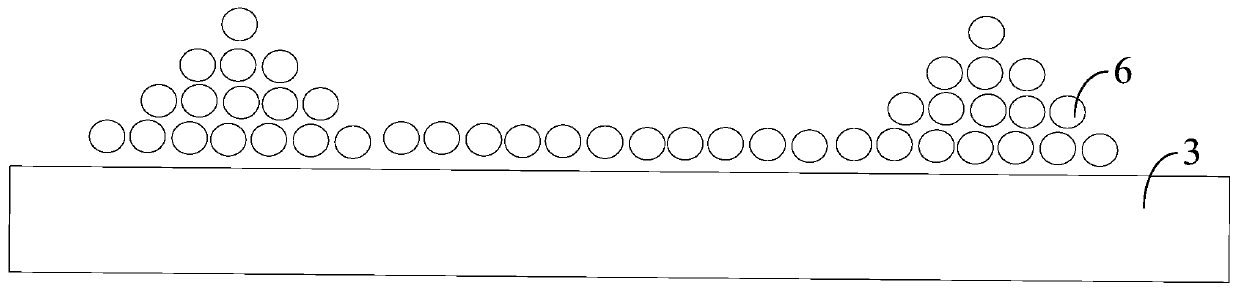 Packaging structure based on quantum dots, and display