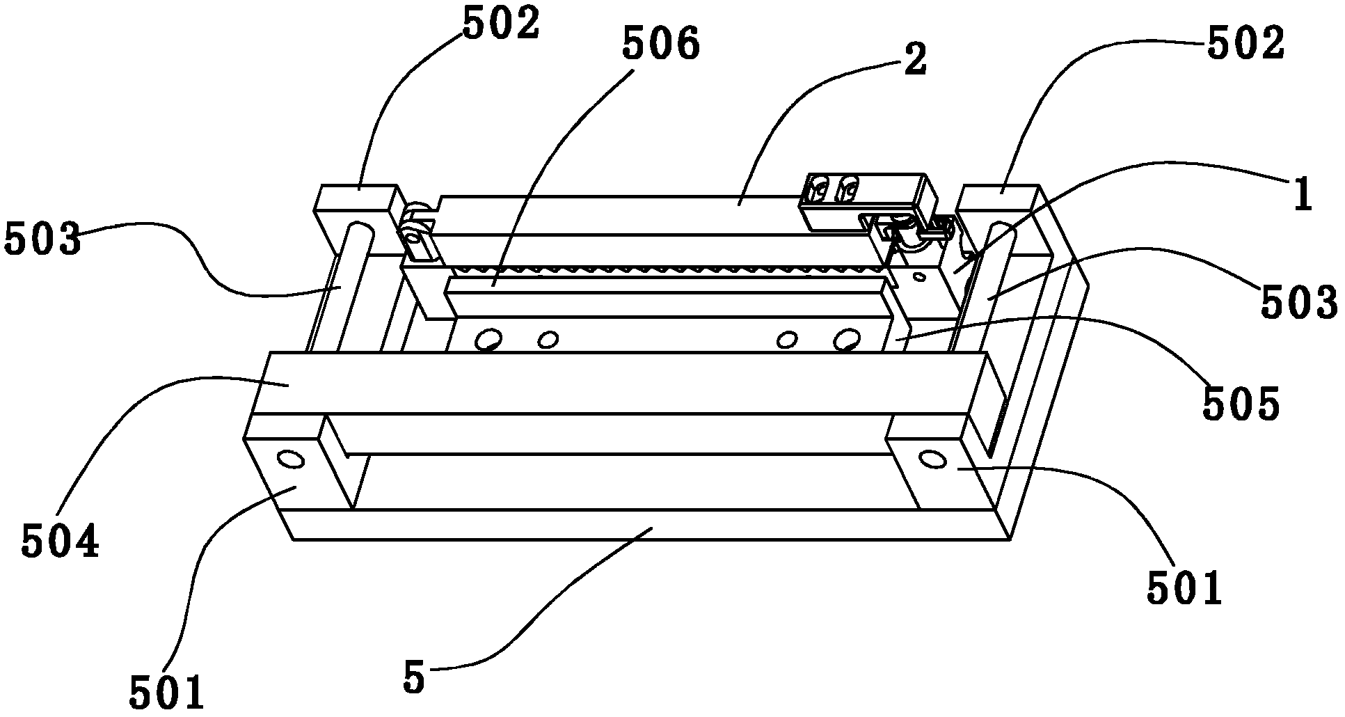 Production jig of optical fiber rapid connector and production method of optical fiber rapid connector
