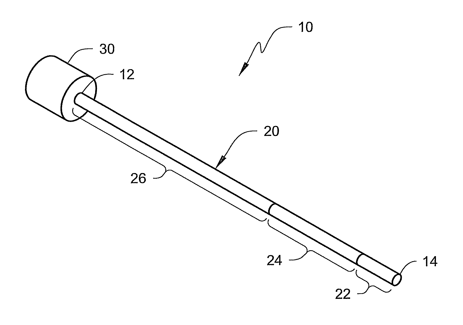 Medical devices with encapsulated visibility particles