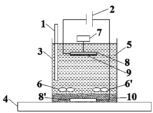 Method for screening carbon nano tubes by using rotating electrophoresis