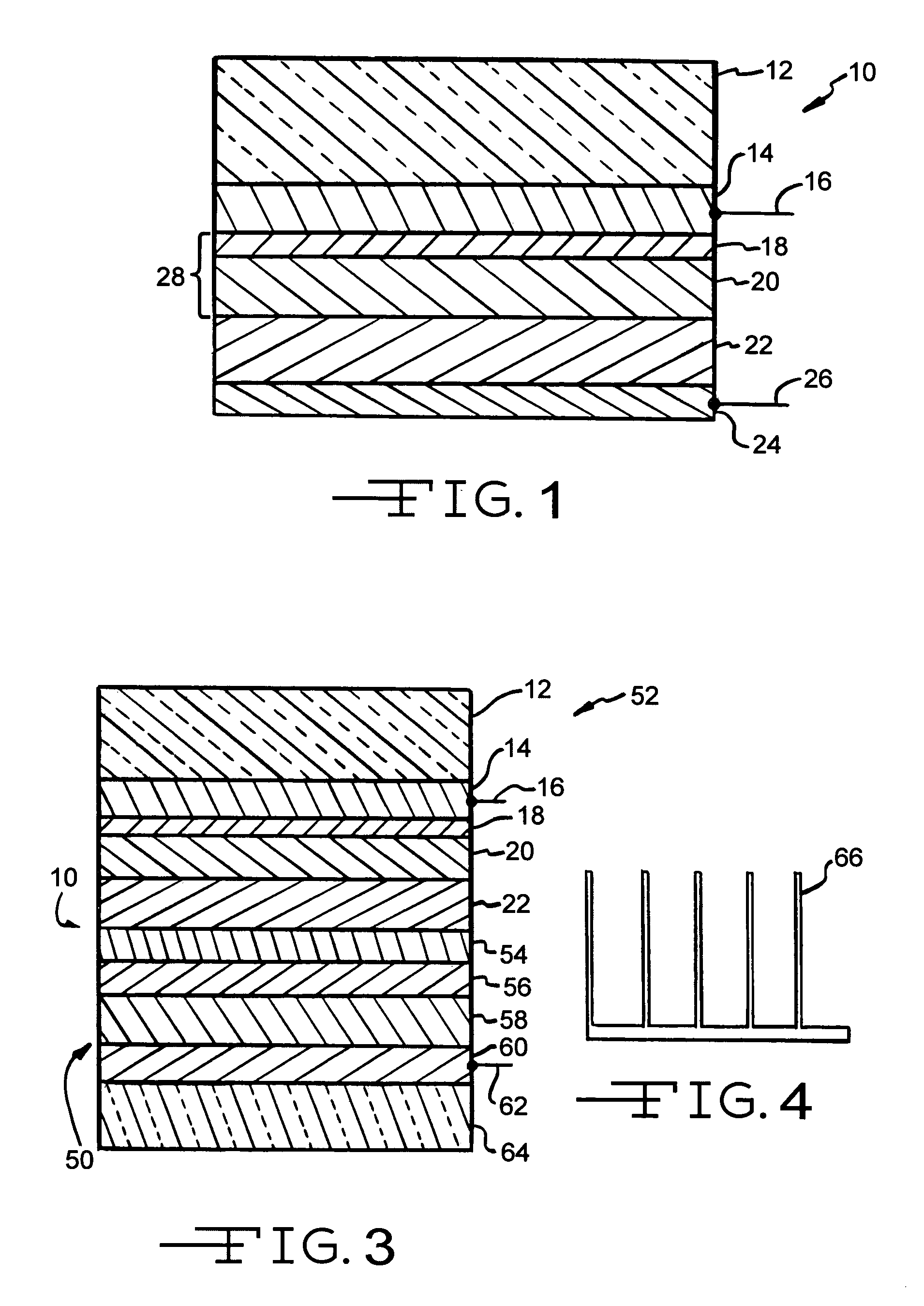 Method of making diode structures