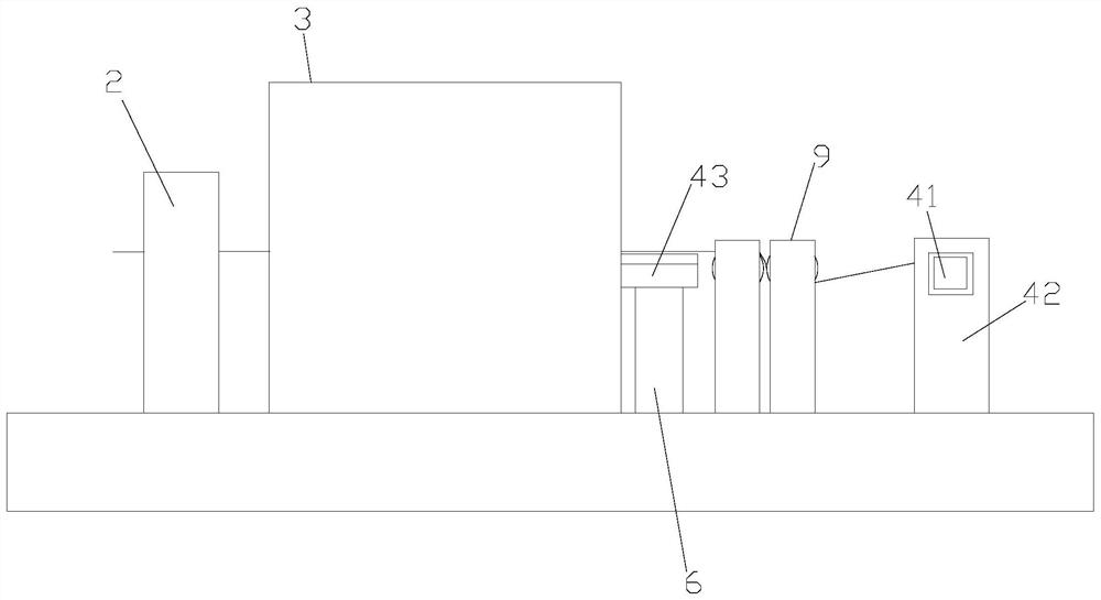 Flattening mechanism for PVC film calender