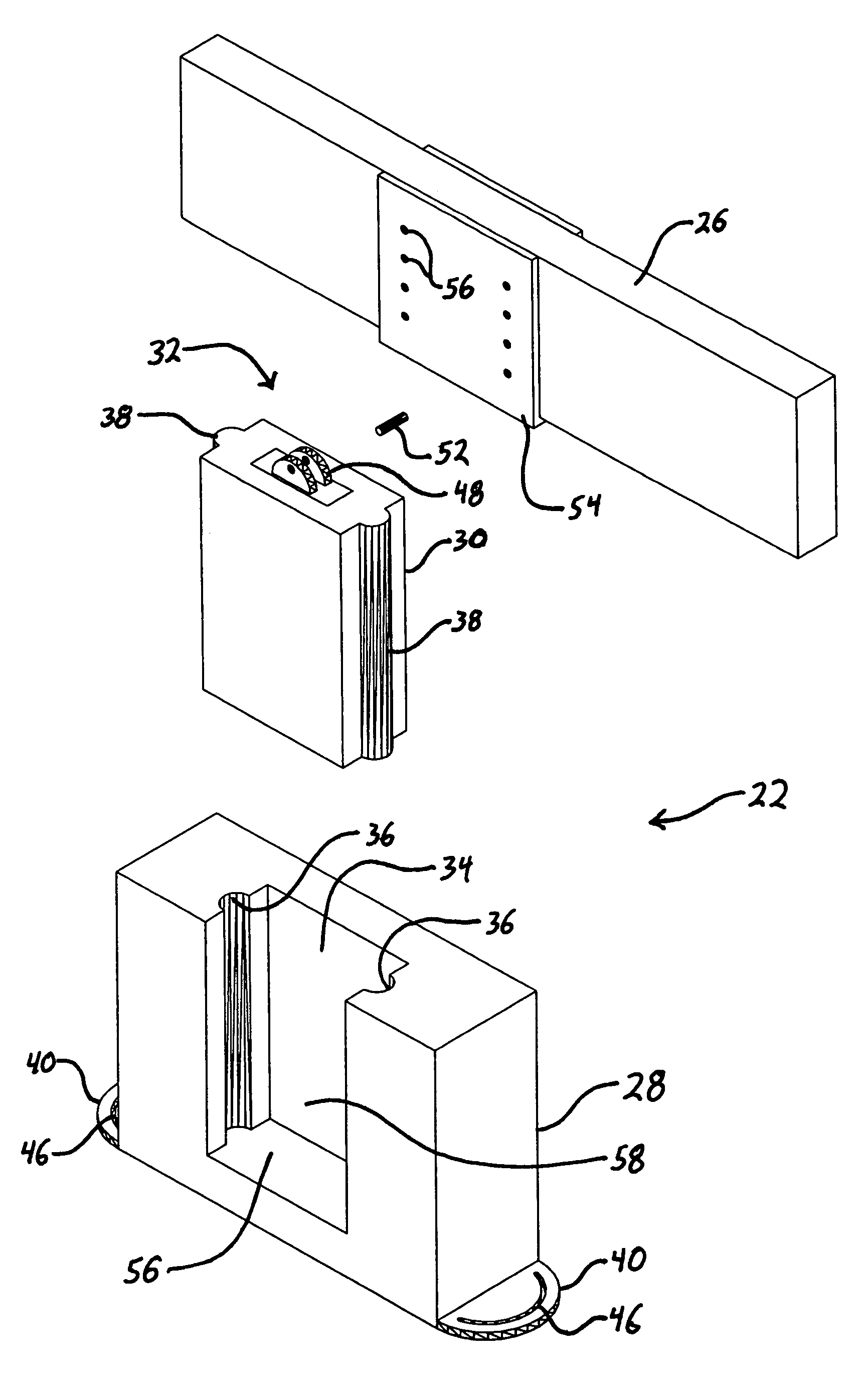 Adjustable pier