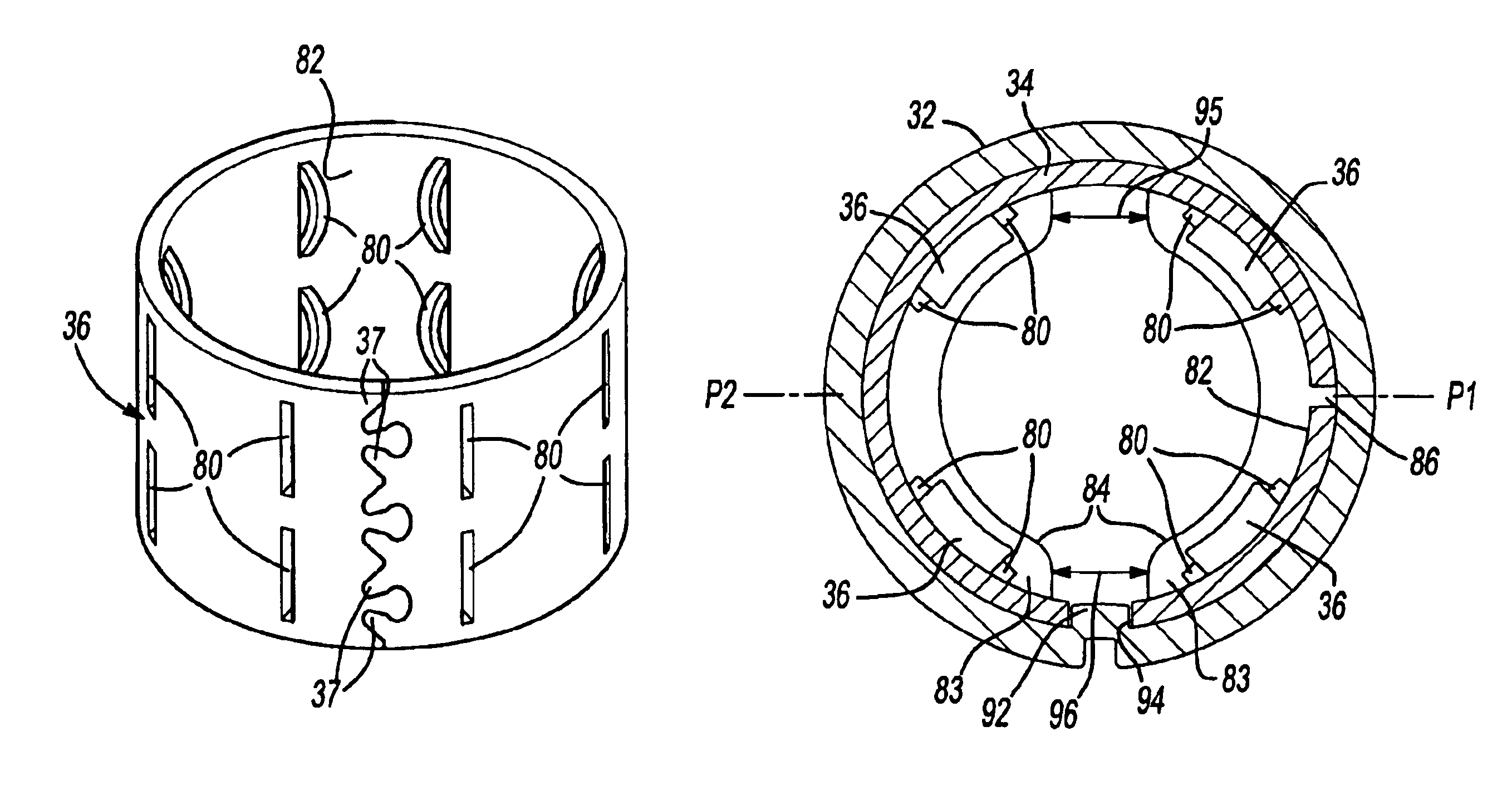 Stator assembly with an overmolding that secures magnets to a flux ring and the flux ring to a stator housing