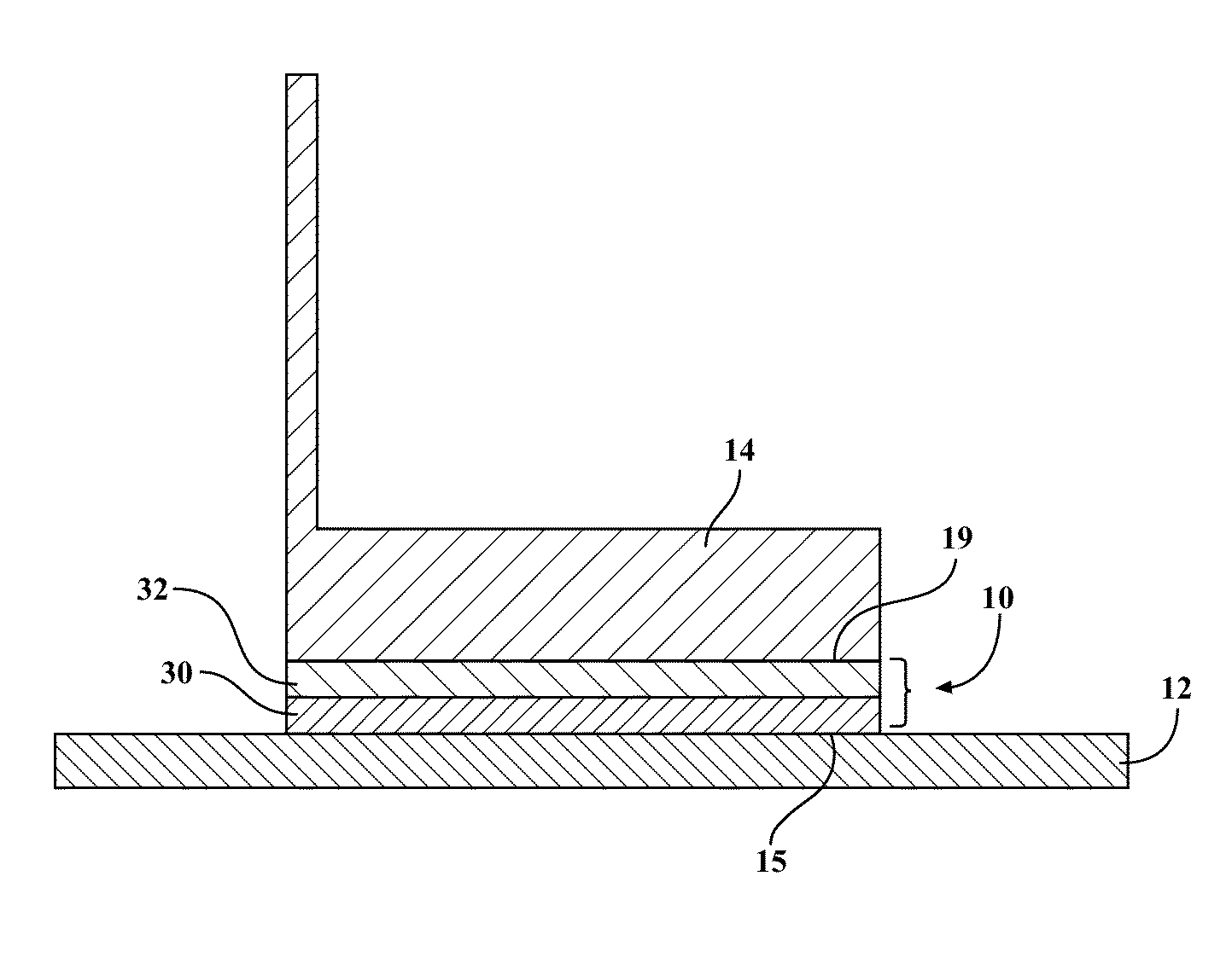 Solder joint for an electrical conductor and a window pane including same