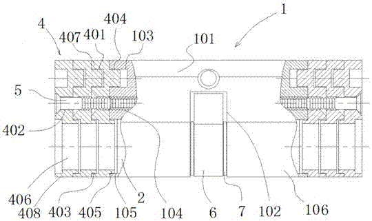 Lock cylinder structure