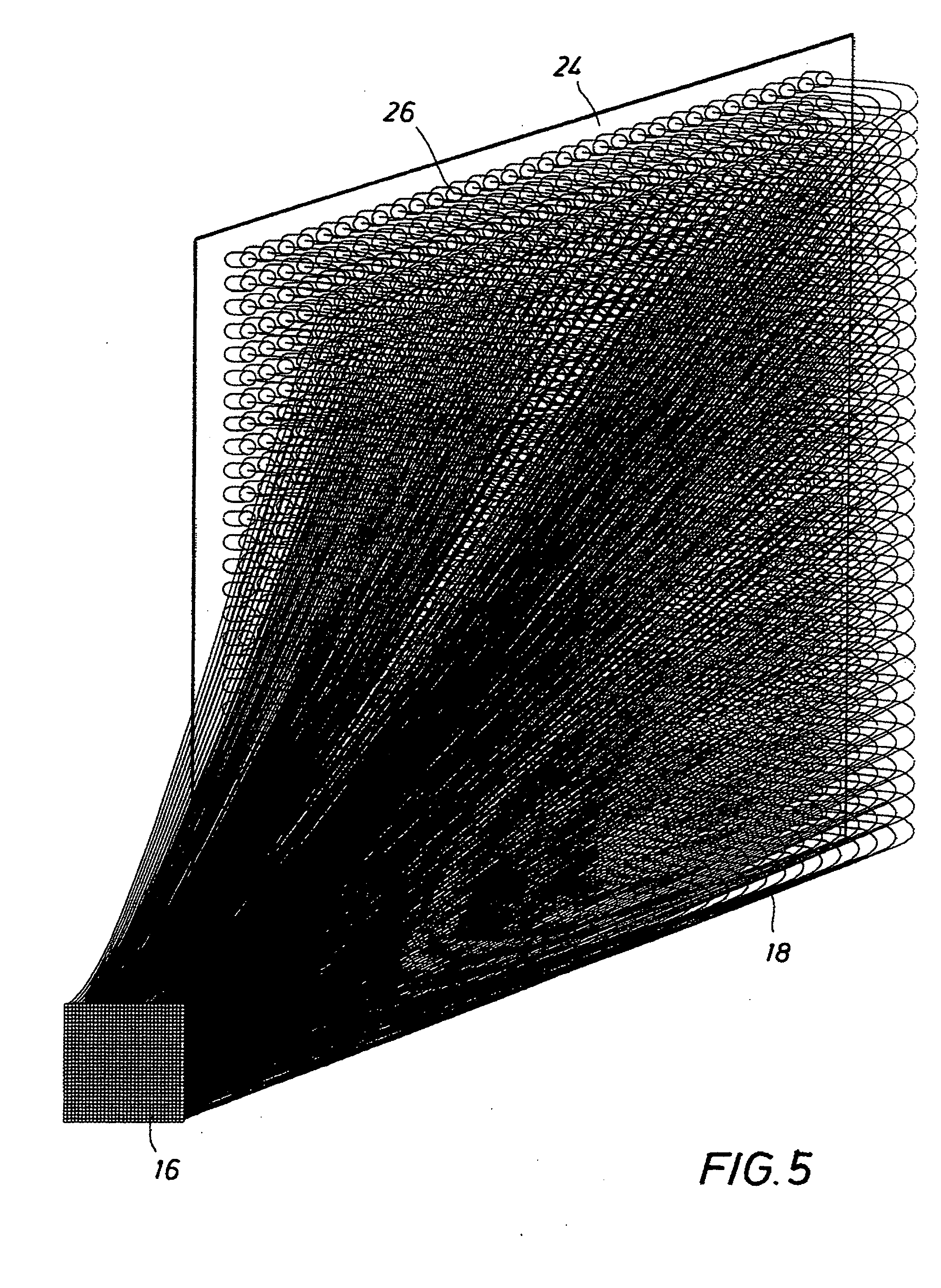 Fiber optic real time display system