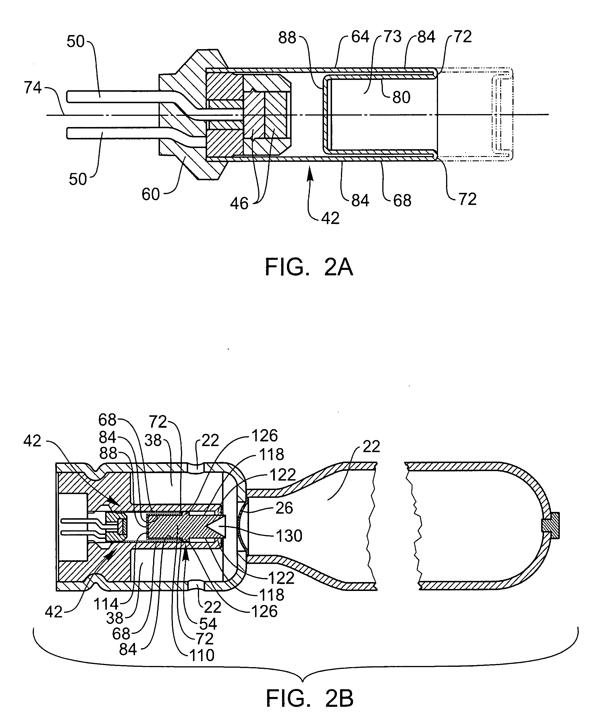 Flameless method to open a cold gas inflator burst disk