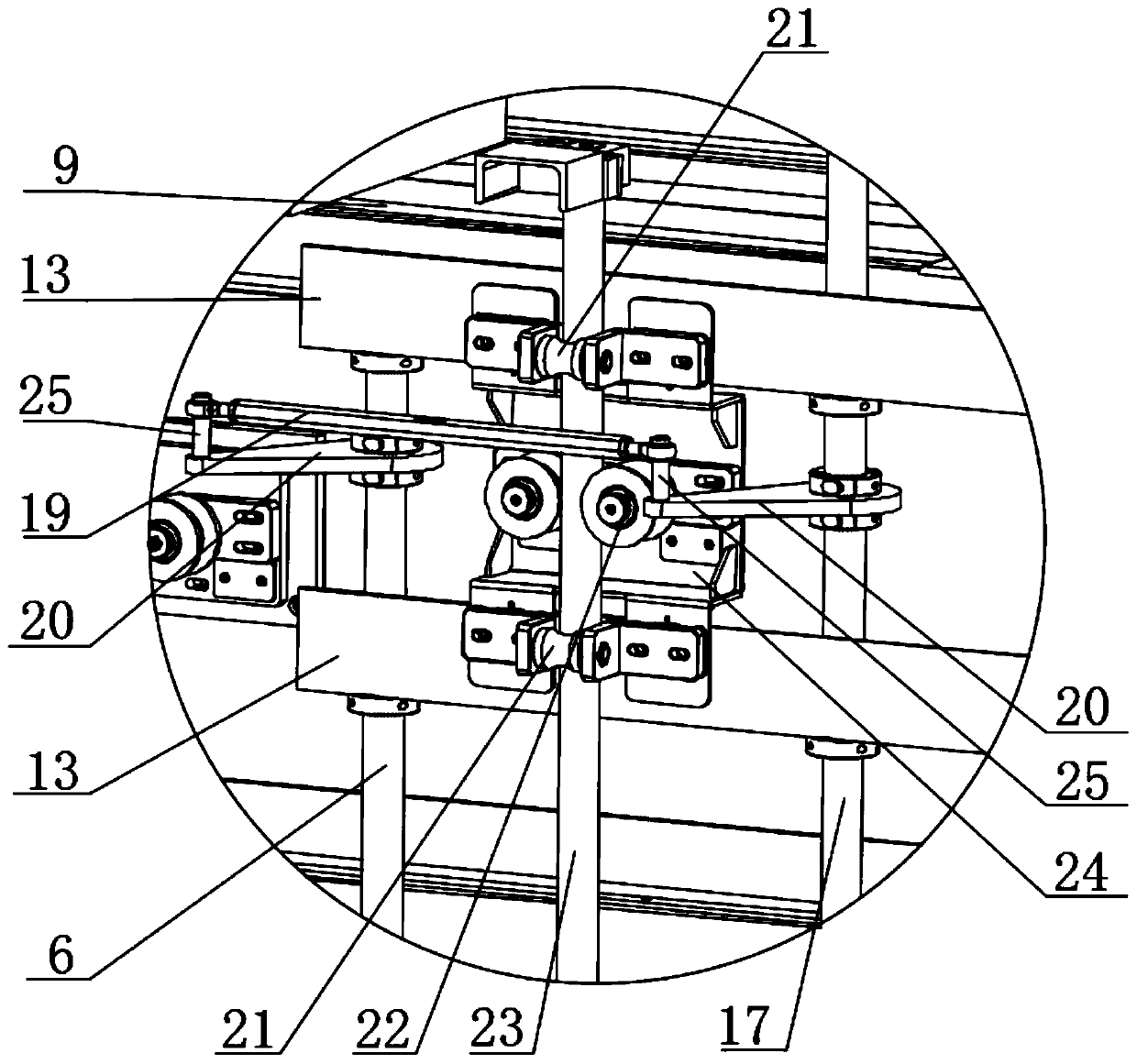 Hot-blast stove lifting device