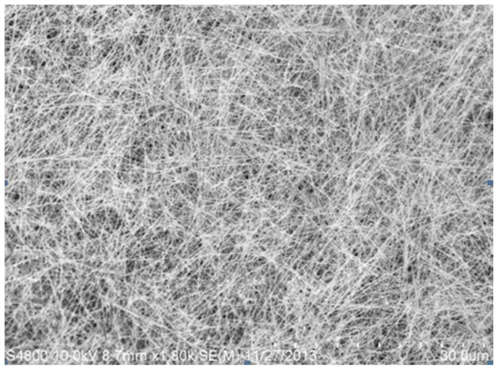 A large-scale atmospheric pressure preparation and separation method of silver nanowires