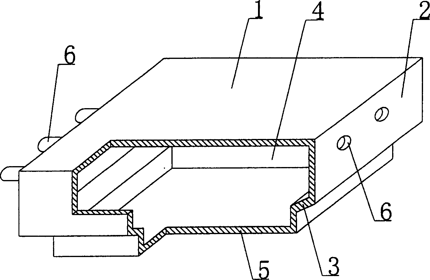 Thin wall mould component