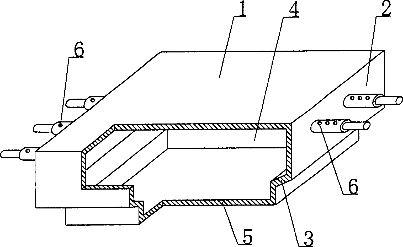 Thin wall mould component