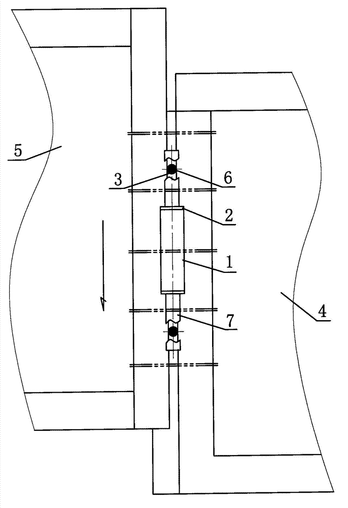 Guider for installing and positioning unit curtain wall plate