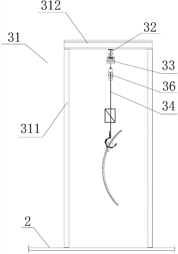 Large water tower cylinder hydraulic slip-form vertical-transportation system and method