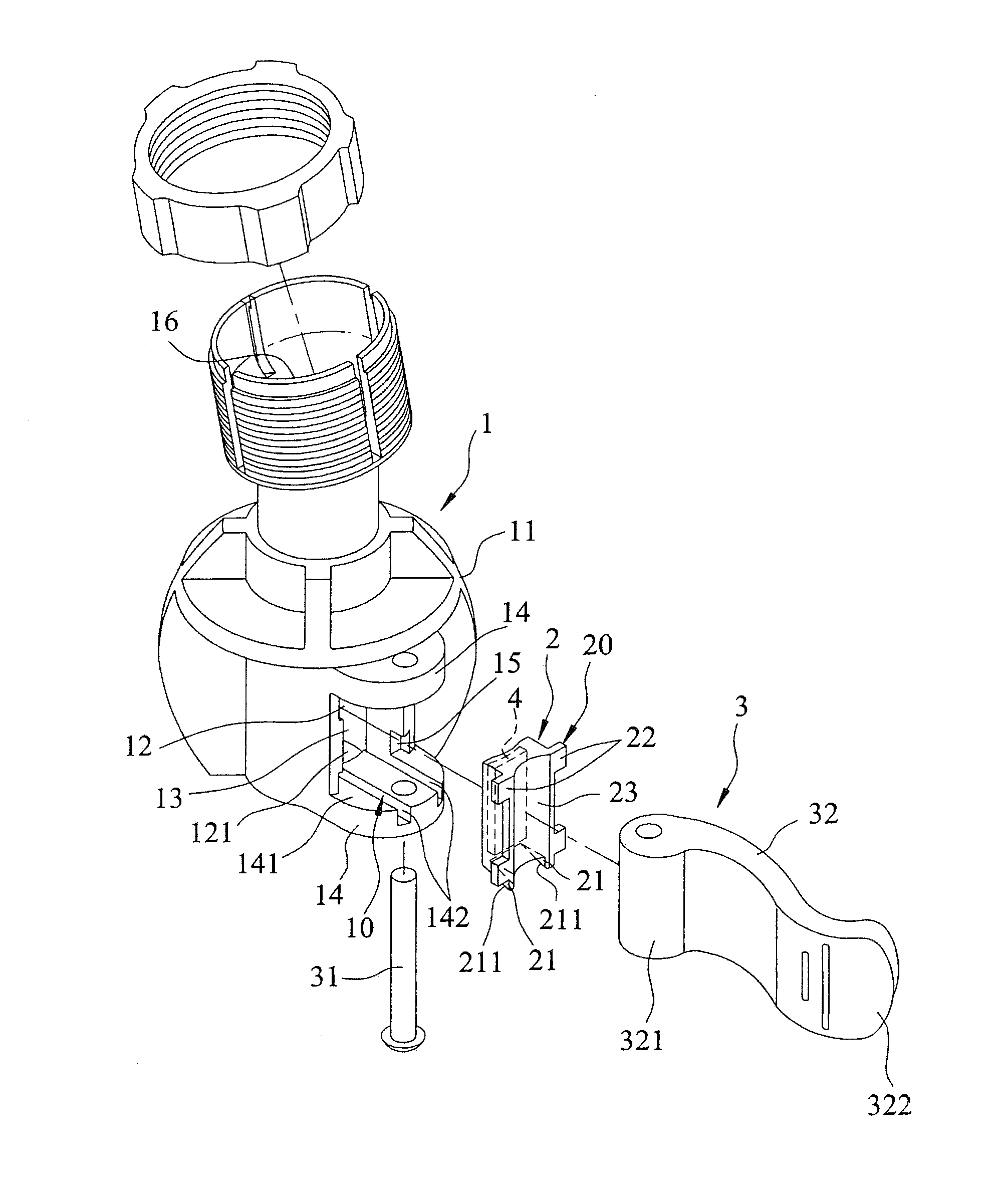Positioning Device for Rod