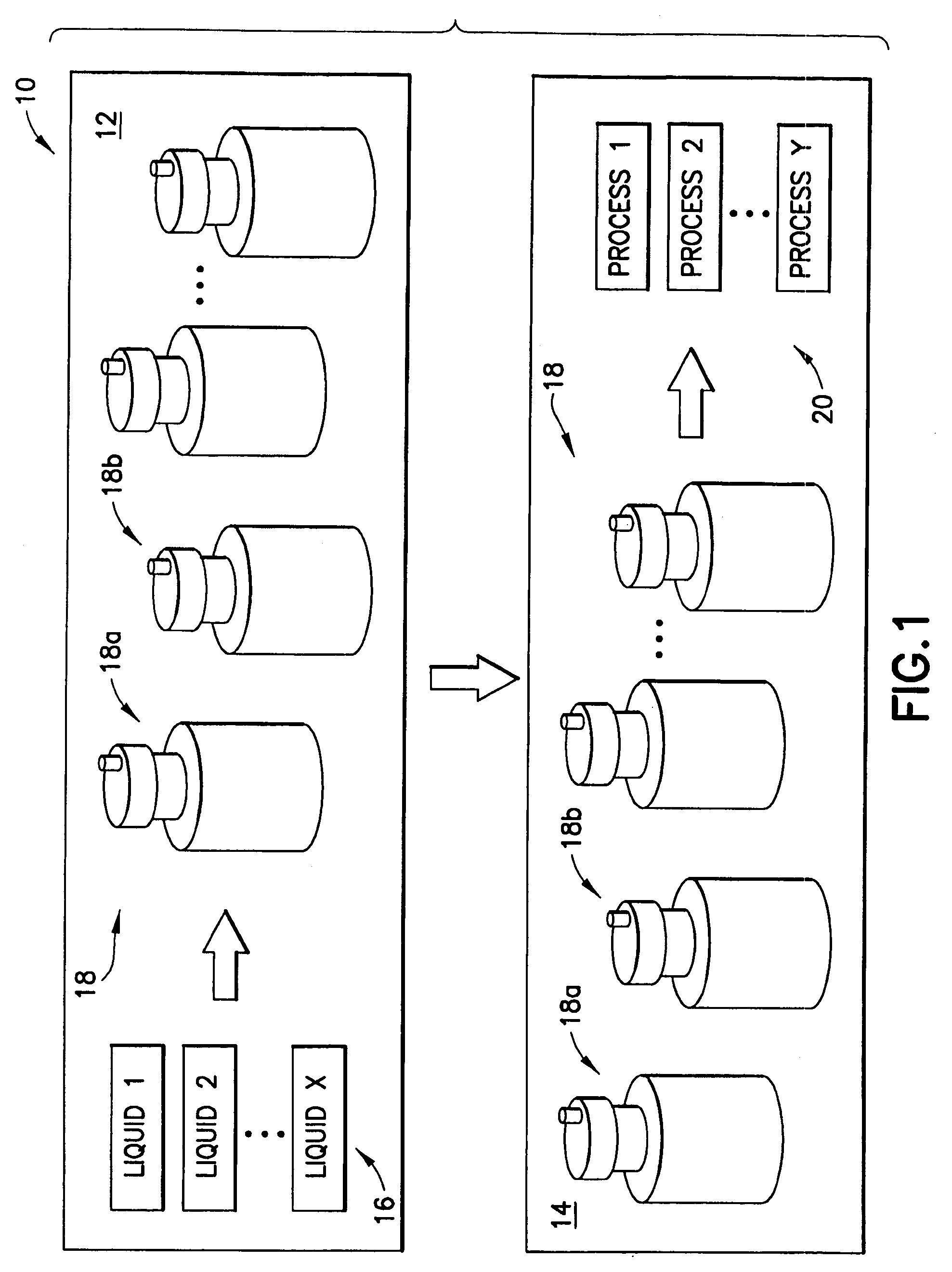 Liquid handling system with electronic information storage