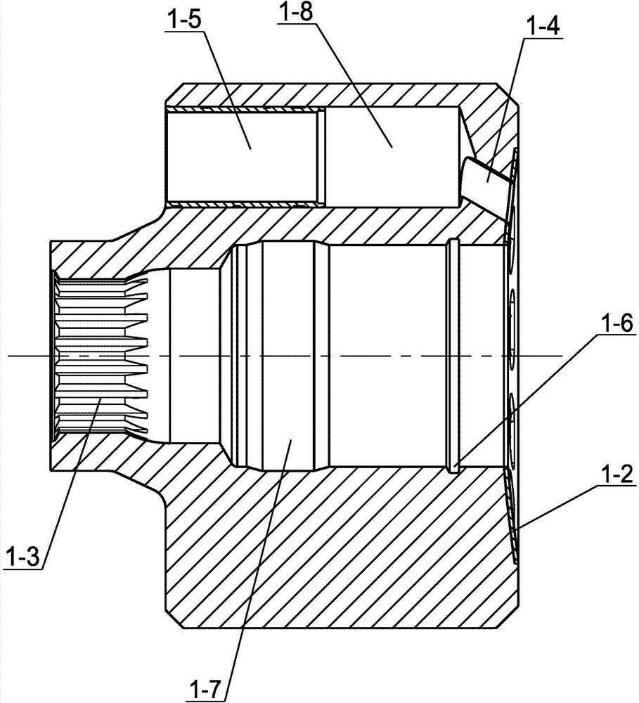 Oil distribution disc and cylinder block assembly of hydraulic pump and machining method thereof