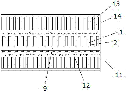 Circulating peeling and cleaning mechanism
