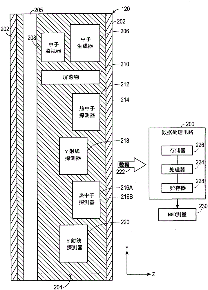 Correction to neutron gamma density measurements