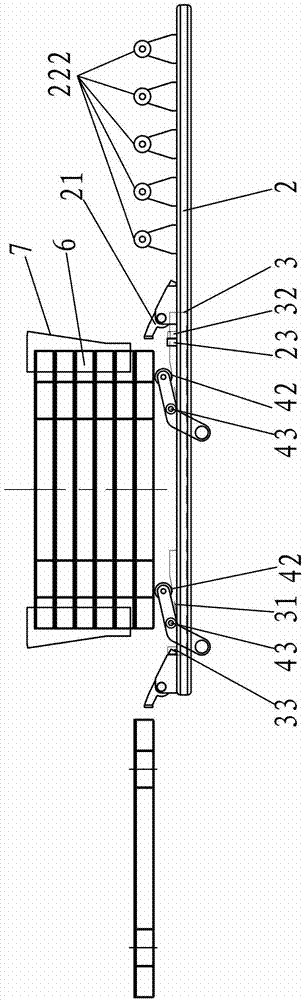 Tray separation device