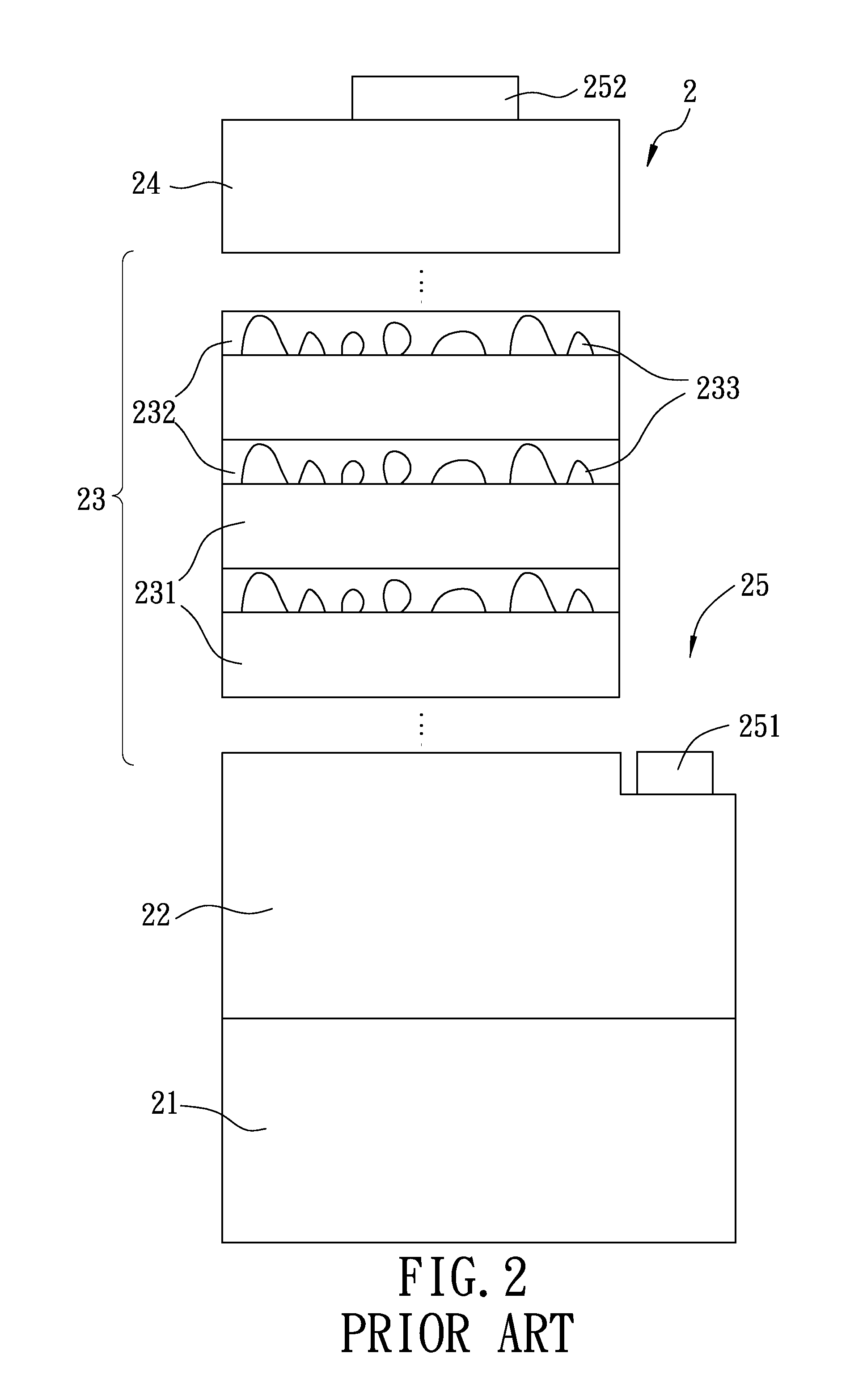 Solid state light emitting device and method for making the same