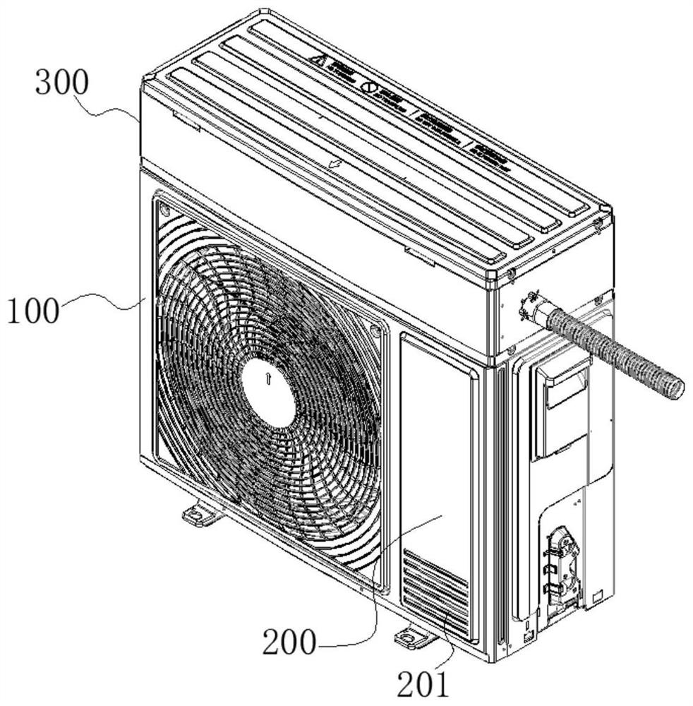 Air conditioner outdoor unit and air conditioner