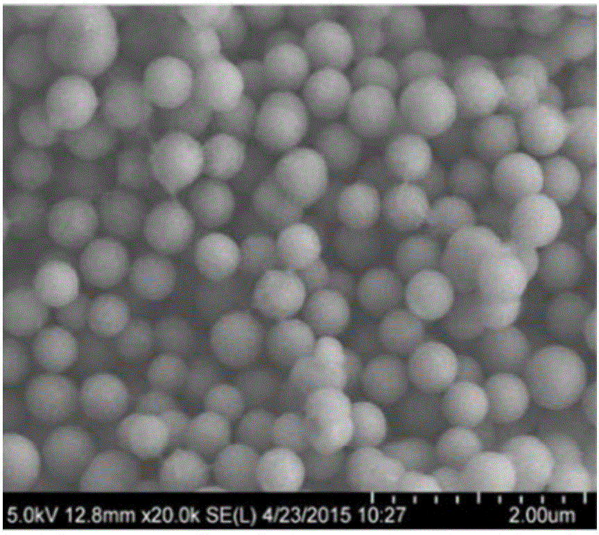 Preparation method of europium-bonded fluorescent nano silica microsphere through light curing