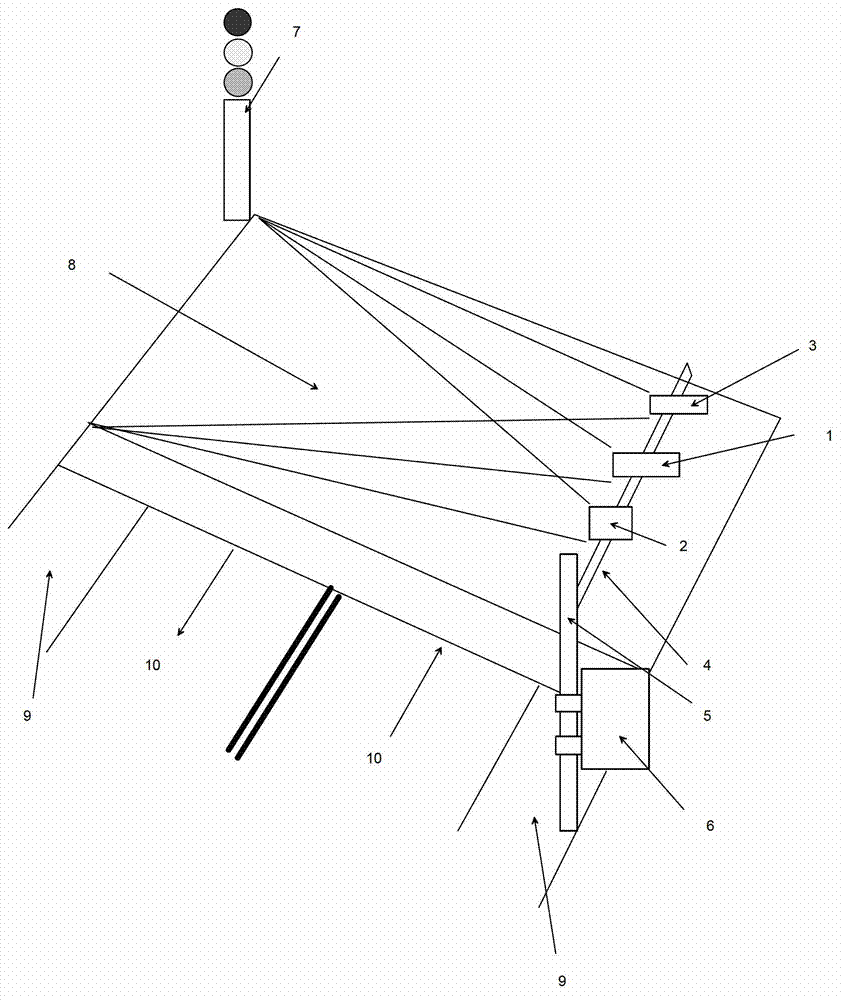 Traffic violation snapshotting method with traffic violation snapshotting system