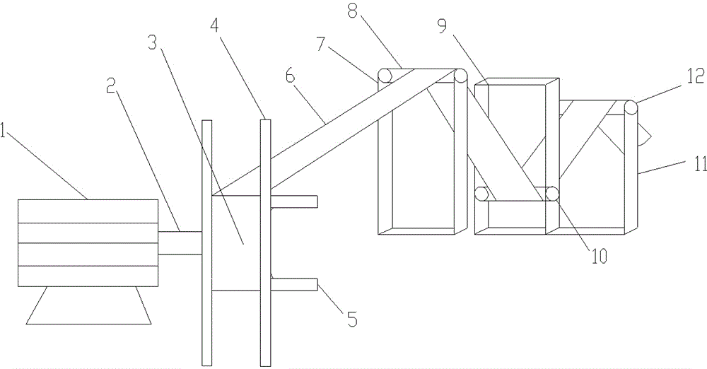 Detachable tape coiling device
