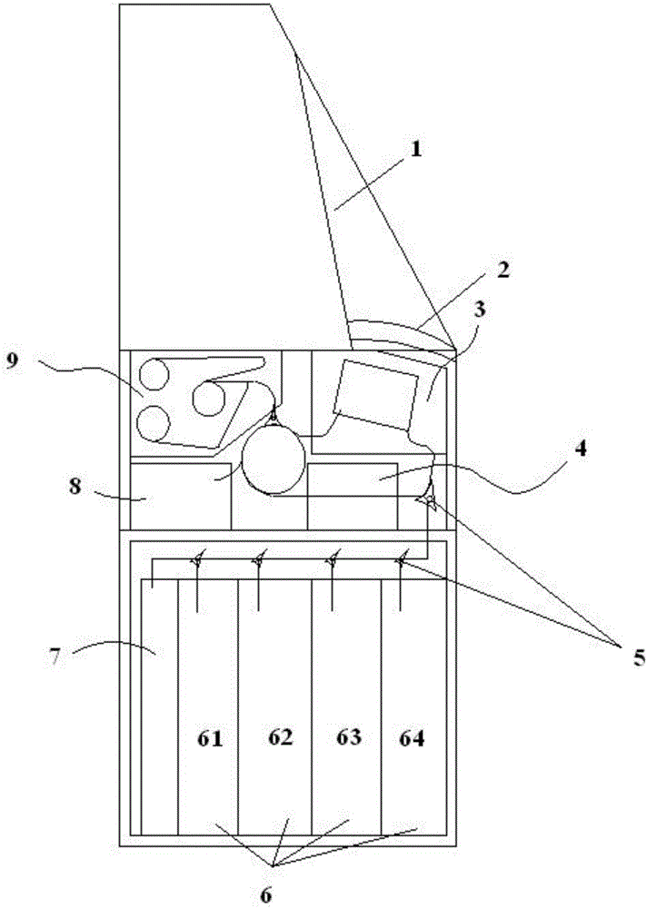 Method and device for running bank note currency exchange self-service equipment