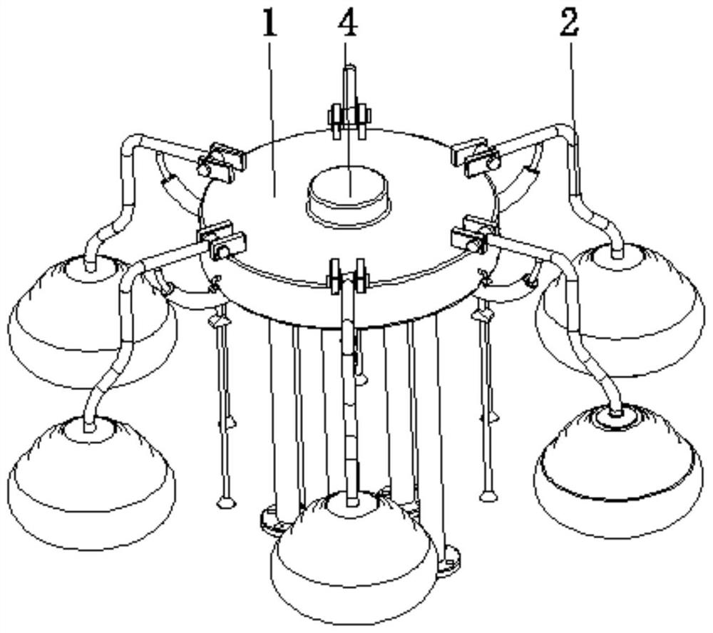 Wave energy power generation device