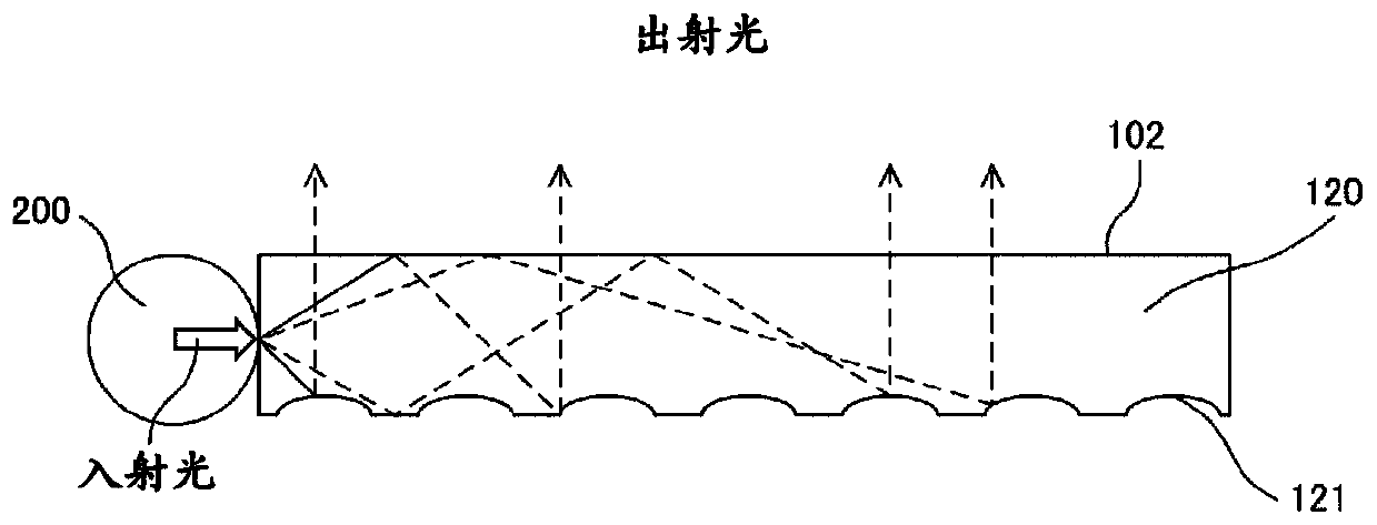 Light guide plate encapsulation member and planar light source device or lighting device using same