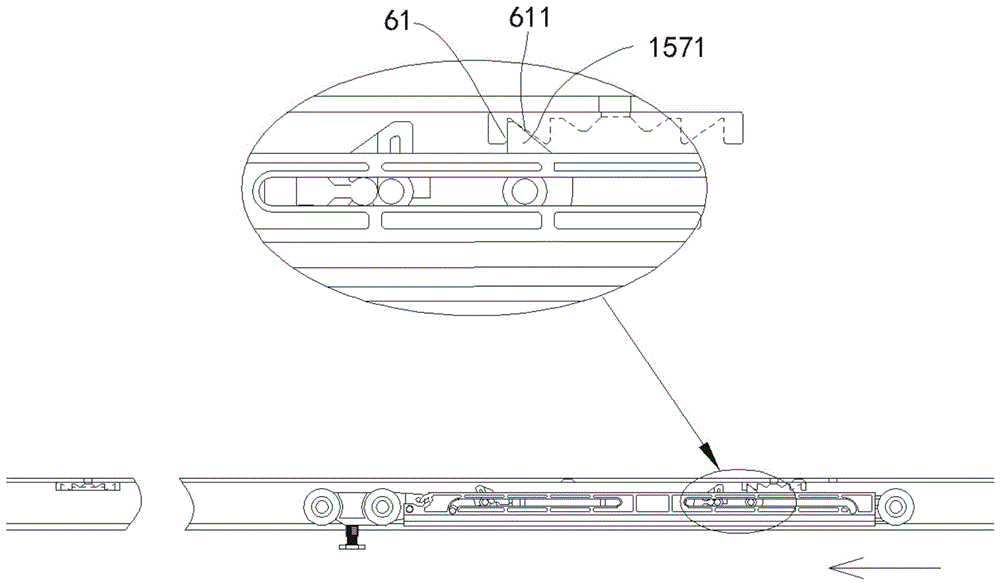 Two-way buffer pulley system