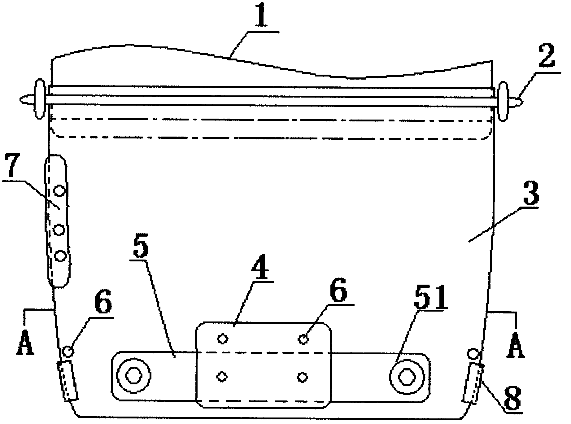 Plugging device for drainage port