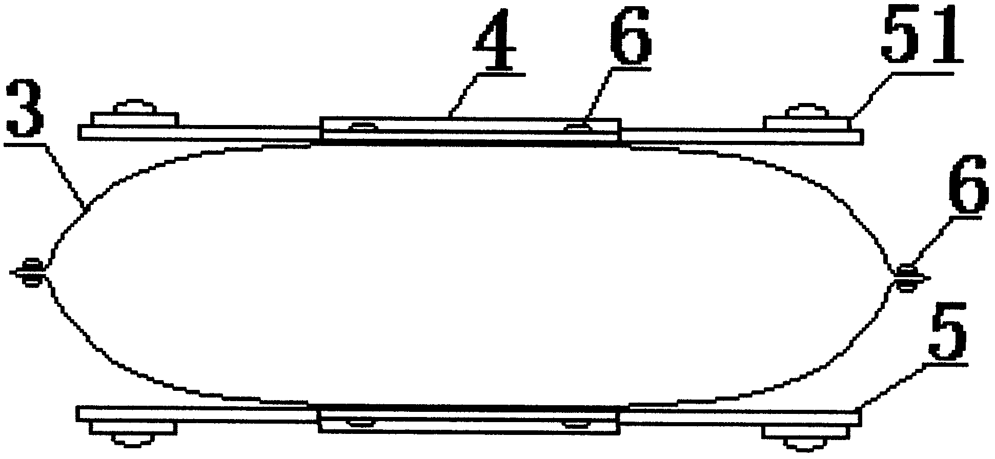 Plugging device for drainage port