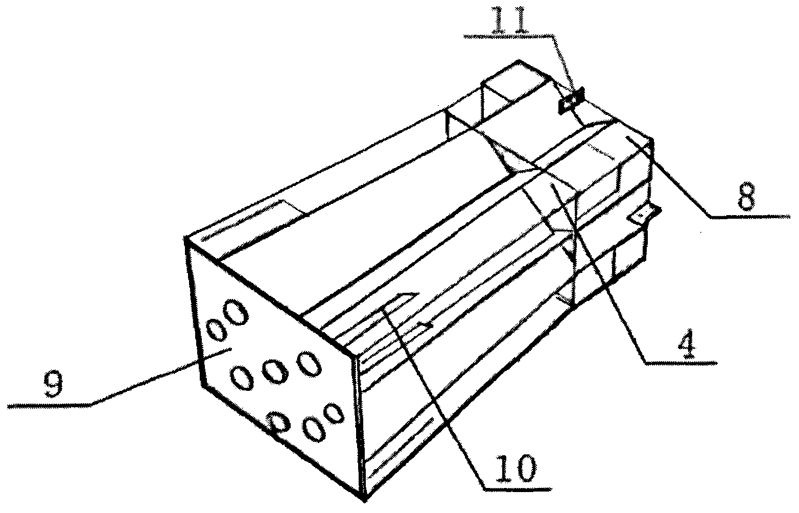 Combined steel column and manufacturing method thereof