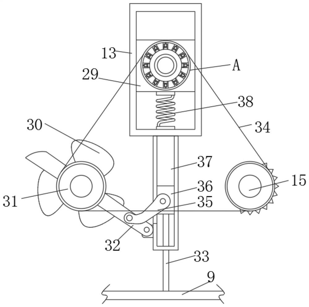 Heat dissipation structure for submarine communication equipment