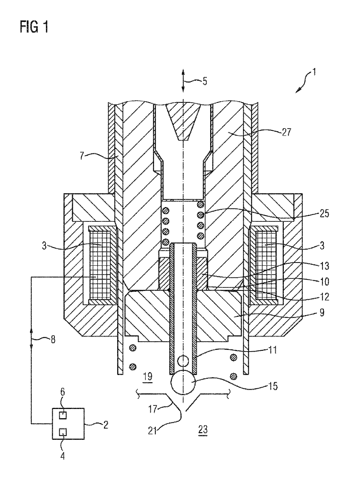 Controlling a fuel injection solenoid valve