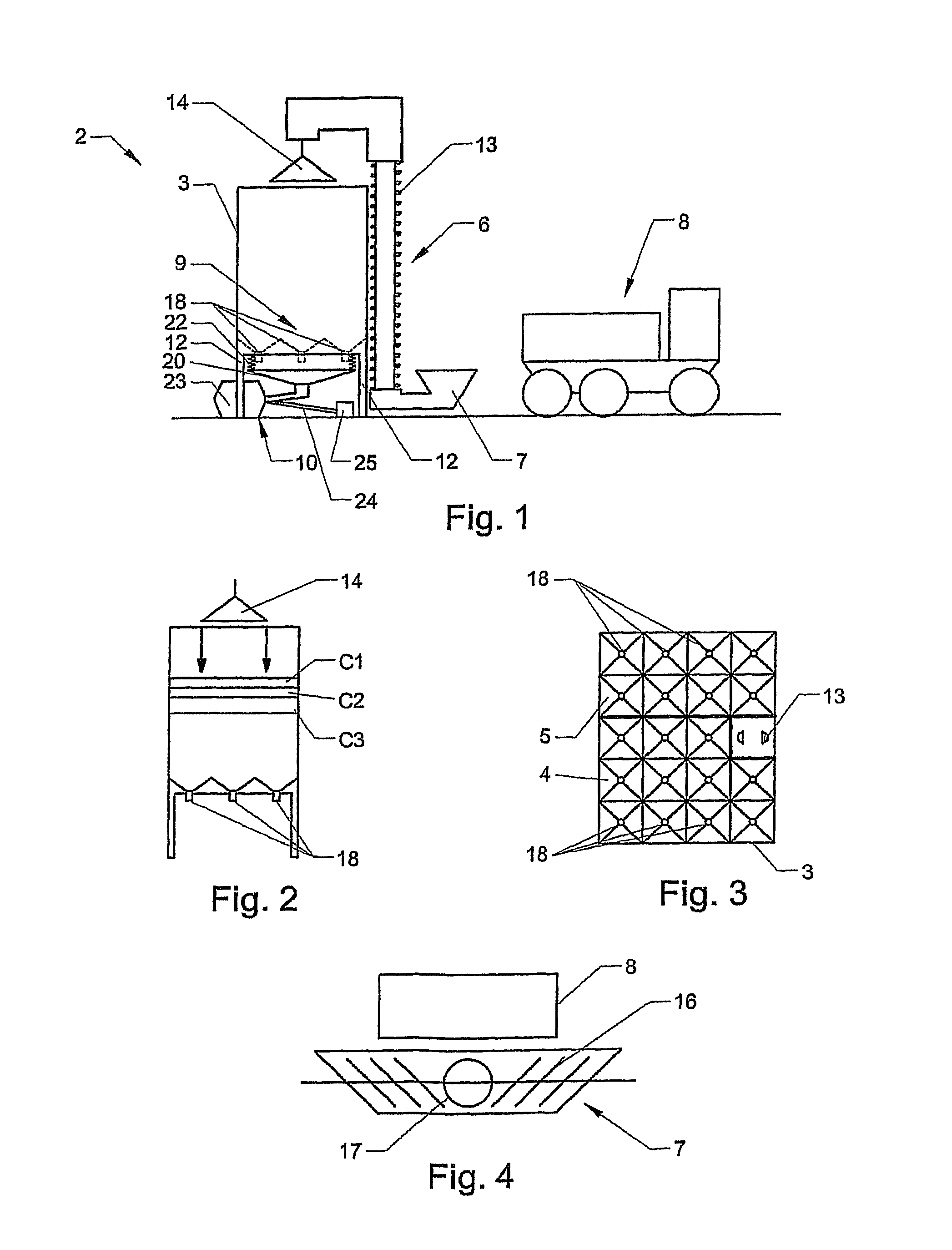 Concrete production plant