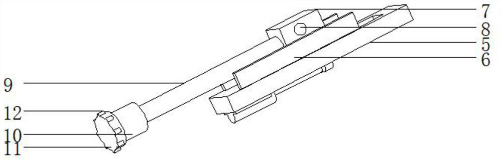 A gas pressure stabilizing device for an electric furnace used in the production of quartz drawn tubes