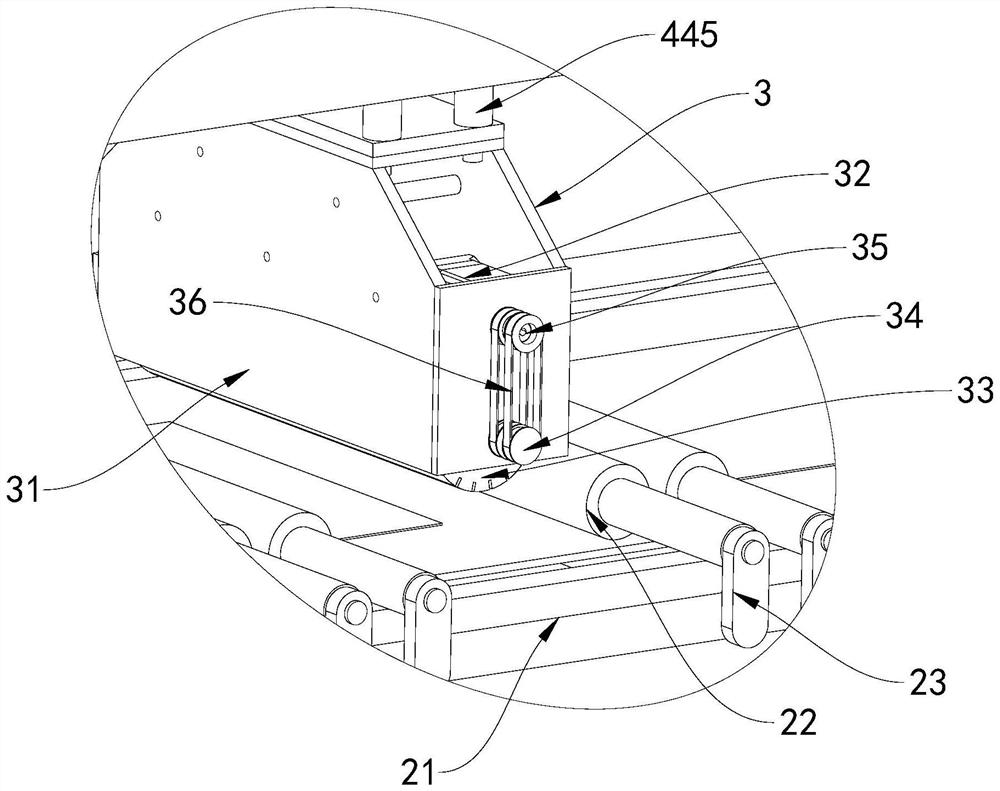 Large-size glass assembly line polishing equipment and polishing method thereof