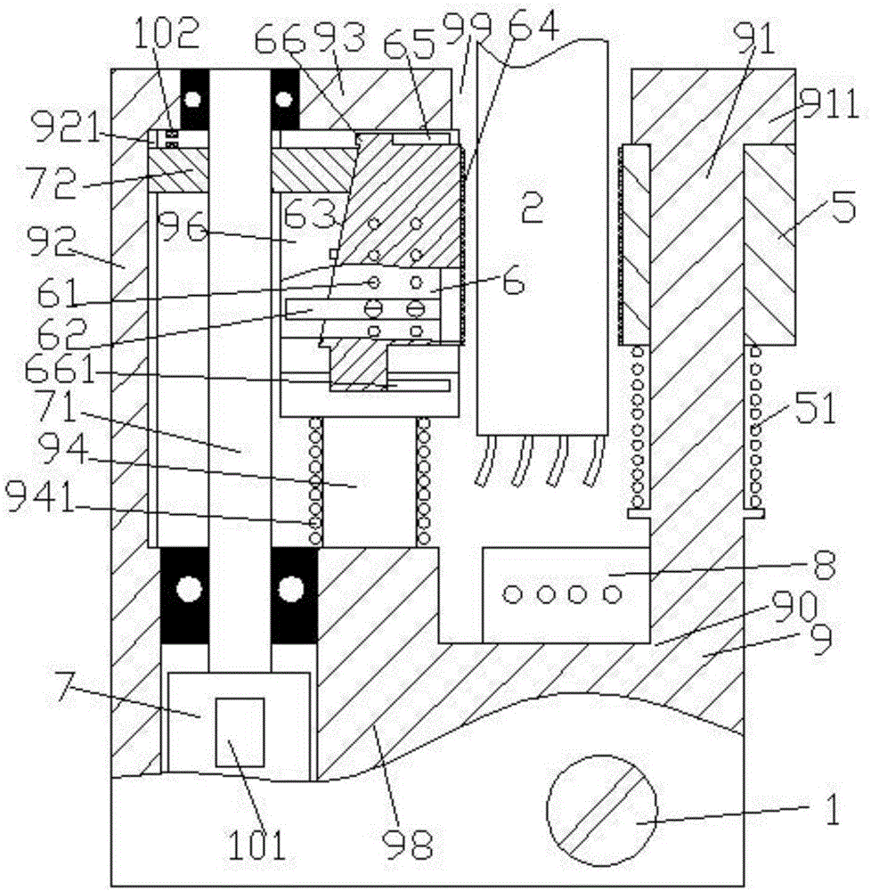 Efficient cable connection positioning device