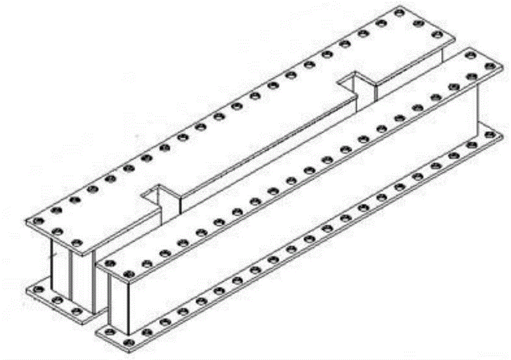 Construction method and device for installing and disassembling gantry crane in radial type