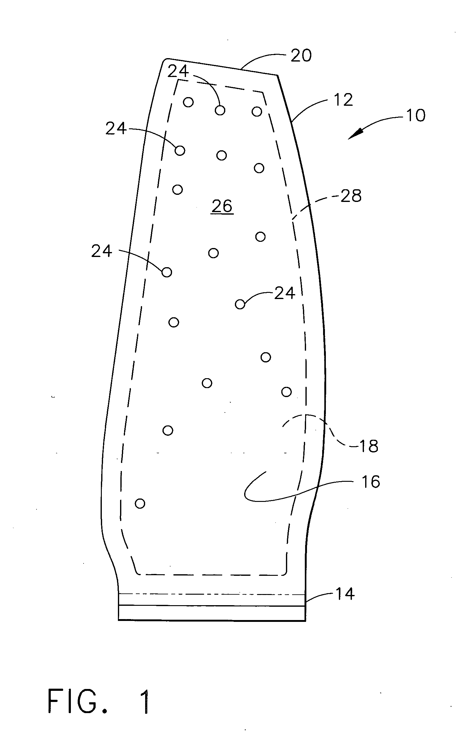 Method for making a pin reinforced, crack resistant fiber reinforced composite airfoil