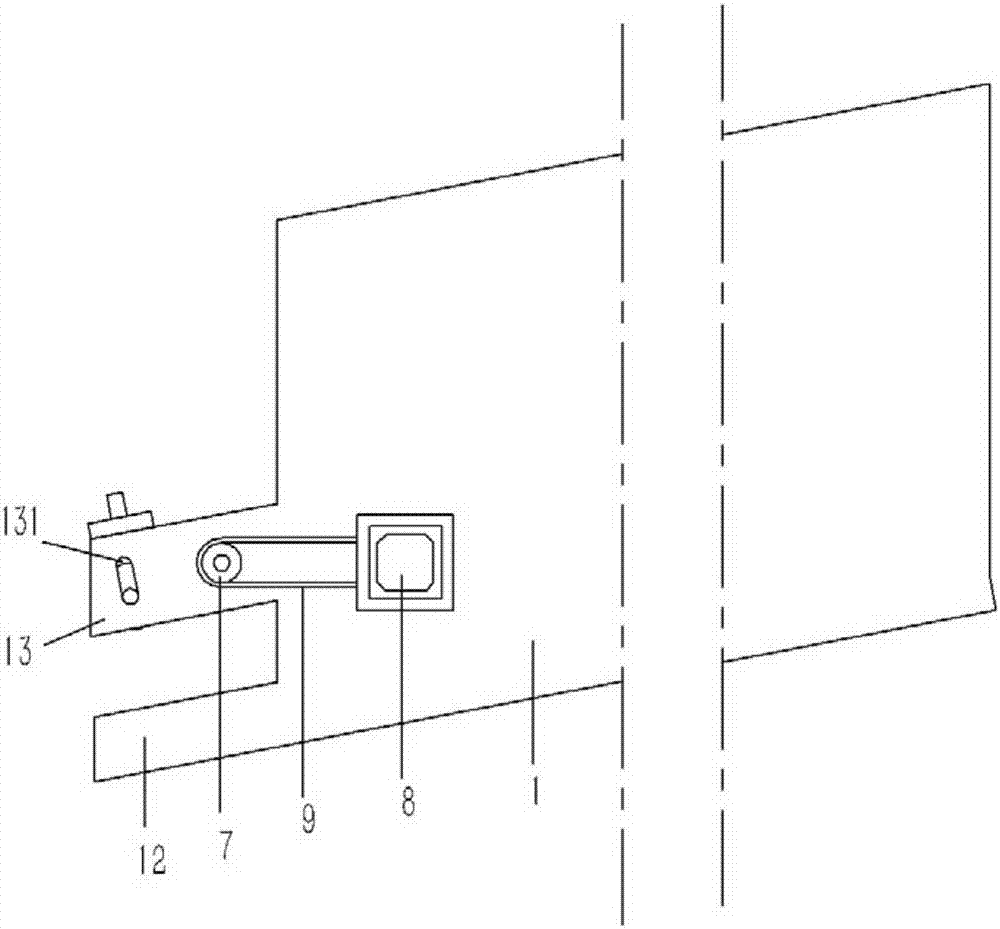 An automatic wire feeding device on a mechanical welding arm