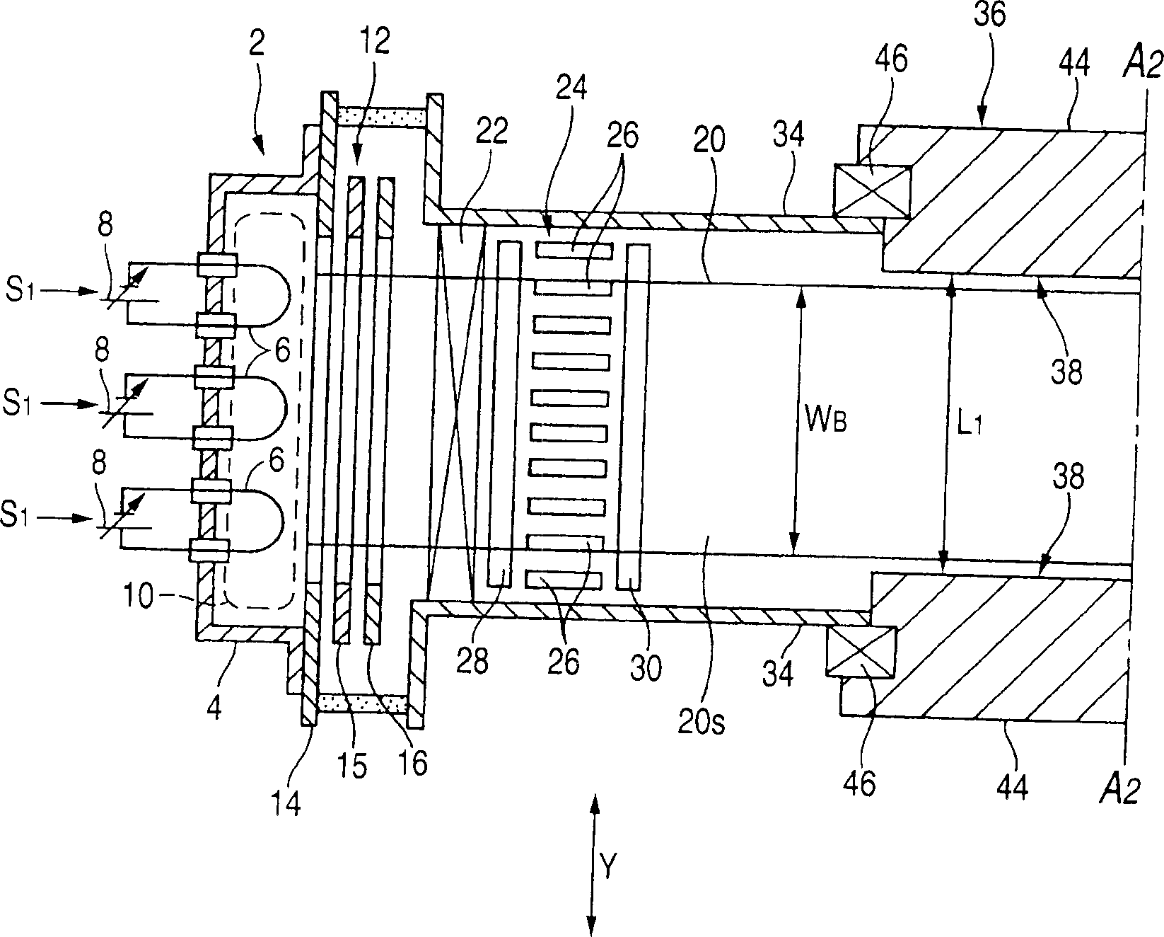 Ion implanting apparatus