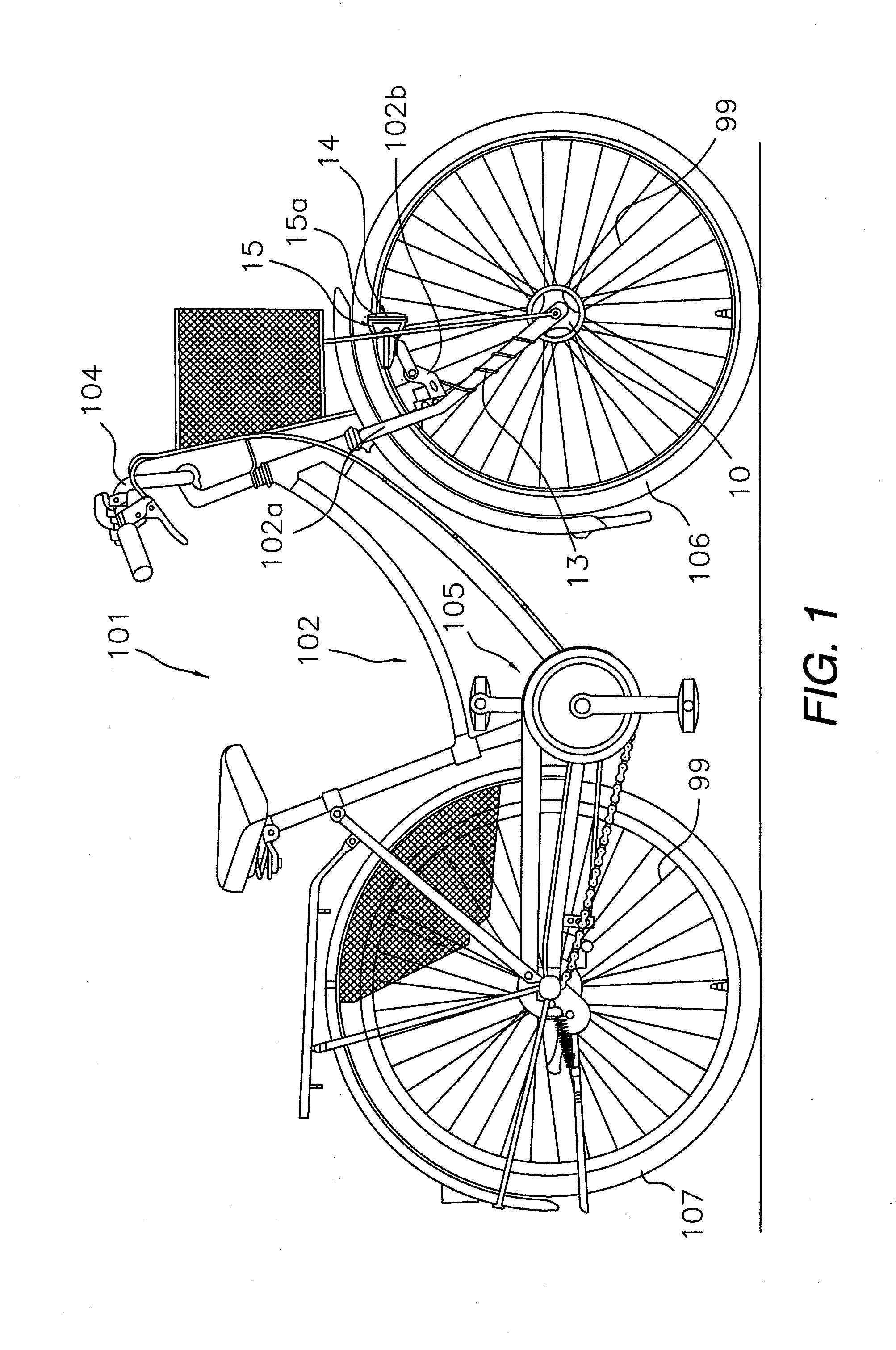 Bicycle electric generator